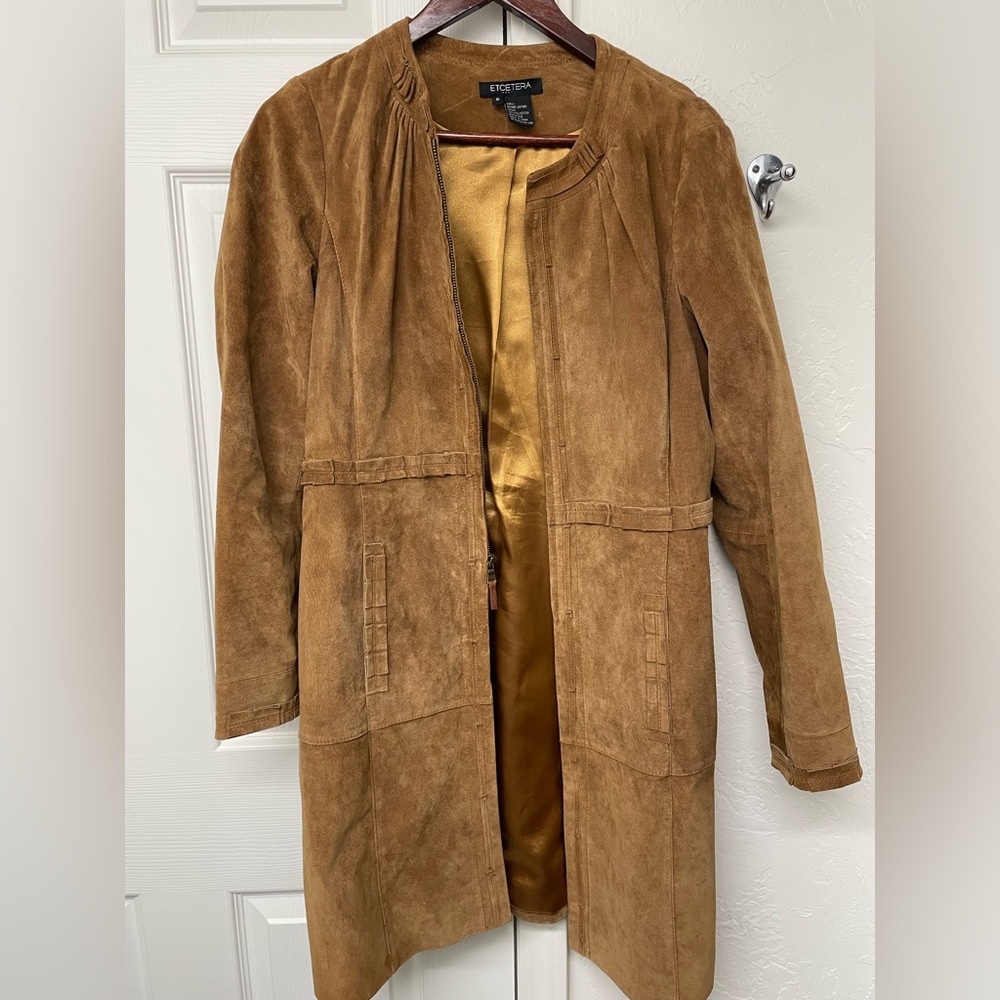 Etcetera Leather Coat